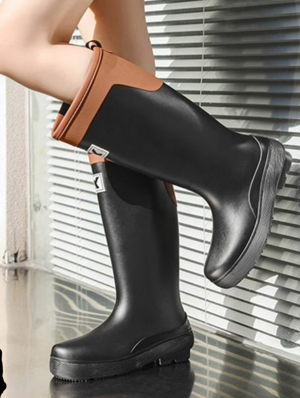 Size 8 Chenyee Women's Rain Muck Work Boots- NEW